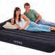 Intex Air Mattress with Built-In Pump, $20